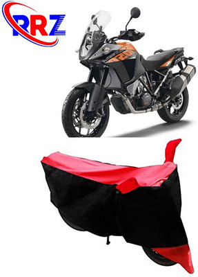 RRZ Waterproof Two Wheeler Cover for KTM(1050 Adventure, Black, Red)