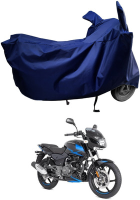 Amexride Two Wheeler Cover for Bajaj(Pulsar 150 DTS-i, Blue)