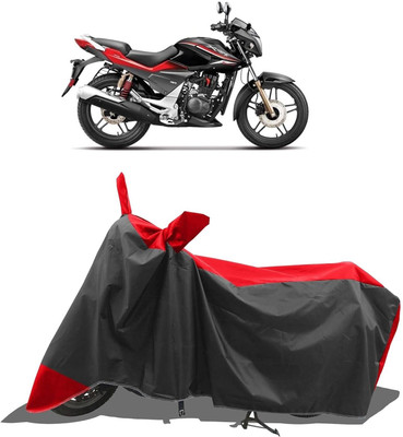 KEDIT Two Wheeler Cover for Hero(Xtreme, Red, Black)