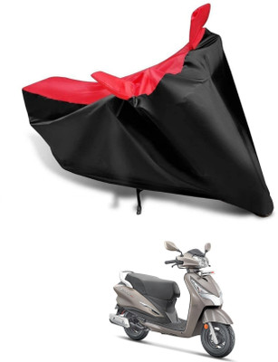 KEDIT Two Wheeler Cover for Universal For Bike(Destini 125, Red, Black)