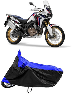 Mdstar Waterproof Two Wheeler Cover for Honda(CRF1000L Africa Twin, Blue)