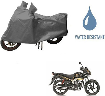 DeepShakshi AUTOMOTIVE Waterproof Two Wheeler Cover for Mahindra(Centuro, Grey)