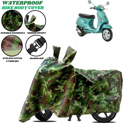 SRP PRODUCT Waterproof Two Wheeler Cover for Vespa(Vespa, Green)