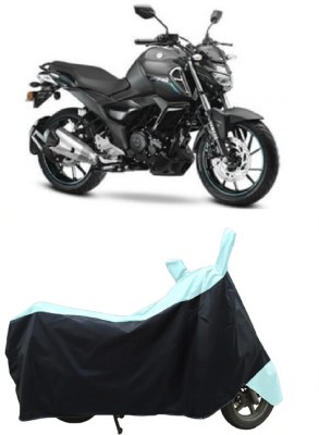 Coxtor Waterproof Two Wheeler Cover for Yamaha(FZ S V3.0 FI, White)