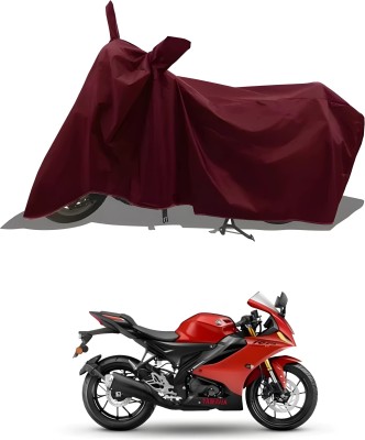 smwzxyu Waterproof Two Wheeler Cover for Yamaha(R15 V3, Red, Blue, Multicolor)