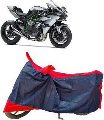 AutoFave Two Wheeler Cover for Kawasaki(Ninja H2, Multicolor)