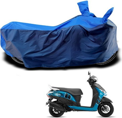 APNEK Two Wheeler Cover for Yamaha(Alpha, Blue)