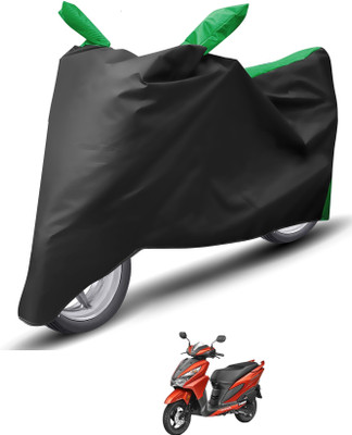 Caronix Waterproof Two Wheeler Cover for Honda(Grazia, Green)