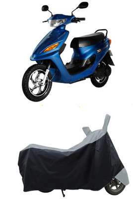 Coxtor Waterproof Two Wheeler Cover for Indus(Yo Electron, Grey)