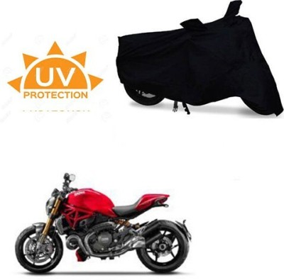 MMSSTAR Waterproof Two Wheeler Cover for Ducati(Monster 795, Black)