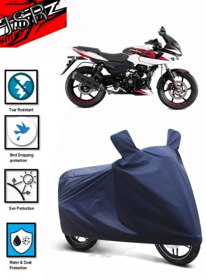 J S R Waterproof Two Wheeler Cover for Bajaj(Pulsar 220 DTS-i, Blue)