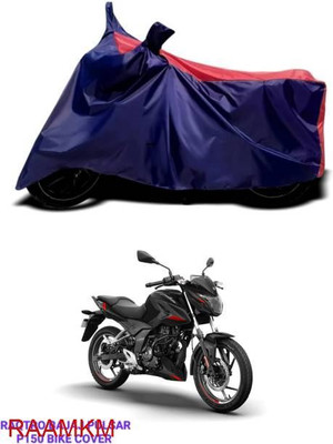 RAAMKM Two Wheeler Cover for Hero, Honda, Bajaj, Ather, TVS, Yamaha(Blue, Red)