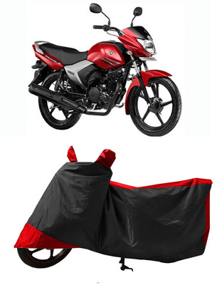 GROFATIK Two Wheeler Cover for Yamaha(Saluto RX BS6, Red)