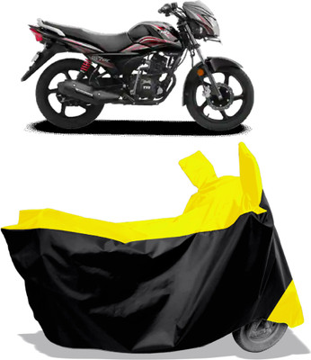 Amexride Two Wheeler Cover for TVS(Victor BS6, Multicolor)