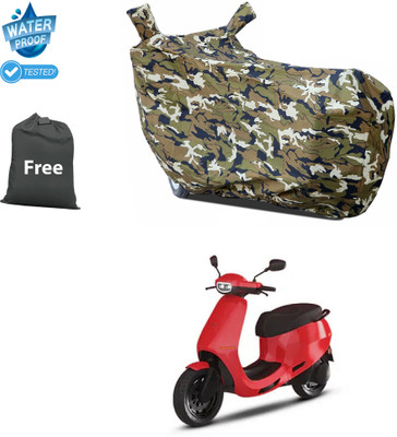CODOKI Waterproof Two Wheeler Cover for Ola(Yellow)