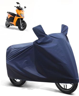 FABTEC Two Wheeler Cover for Ola Two Wheler Cover For OlaSimple One NAVY BLUE(Simple One, Blue)
