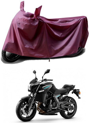 APNEK Waterproof Two Wheeler Cover for CFMoto(650 NK, Maroon)
