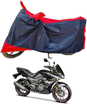 Mdstar Waterproof Two Wheeler Cover for Hero(Xtreme 200S, Red, Blue)