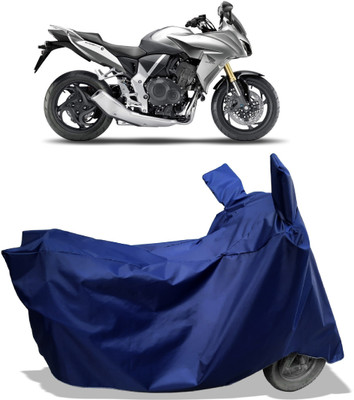Amexride Two Wheeler Cover for Honda(CBF 1000, Blue)