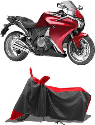 SPECTUS Two Wheeler Cover for Honda(VFR 1200F, Red)