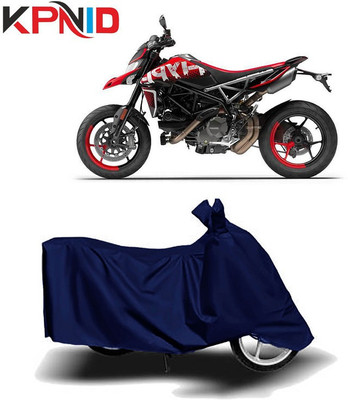 KPIND Waterproof Two Wheeler Cover for Ducati(Hypermotard, Blue)
