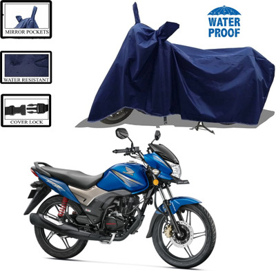 WMIZEXA Waterproof Two Wheeler Cover for Honda(SP125, Blue)