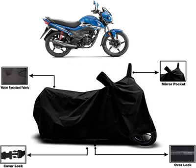 KEDIT Two Wheeler Cover for Honda(Livo, Black)