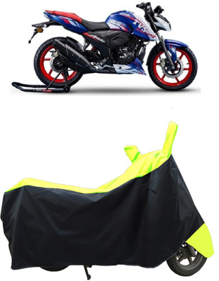 Coxtor Waterproof Two Wheeler Cover for TVS(Apache RTR 165 RP, Yellow)