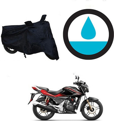 DeepShakshi AUTOMOTIVE Waterproof Two Wheeler Cover for Honda(CBZ Extreme, Black)