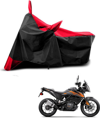 KEDIT Two Wheeler Cover for KTM(390 Duke, Red, Black)