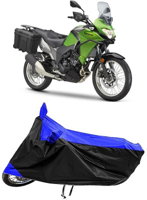 Mdstar Two Wheeler Cover for Kawasaki(Versys X 300, Blue)