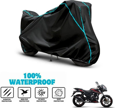 ANTHUB Waterproof Two Wheeler Cover for Bajaj(Pulsar 150, Black)