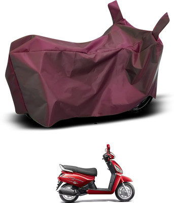 CODOKI Waterproof Two Wheeler Cover for Mahindra(Gusto 125, Maroon)