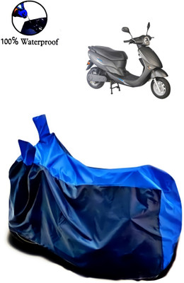 APNEK Waterproof Two Wheeler Cover for Avon(E Star, Blue)