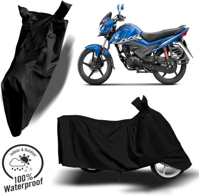 ROYAL AUTO MART Waterproof Two Wheeler Cover for Honda(Livo, Black)