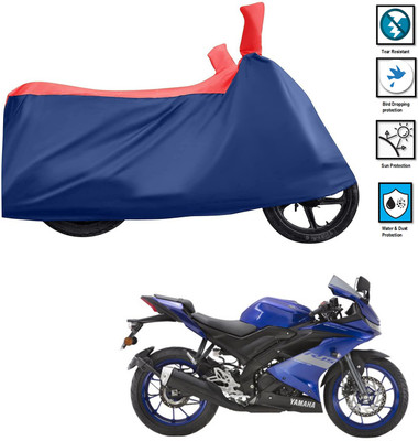 CODOKI Waterproof Two Wheeler Cover for Yamaha(YZF R15 V3 BS6, Red)