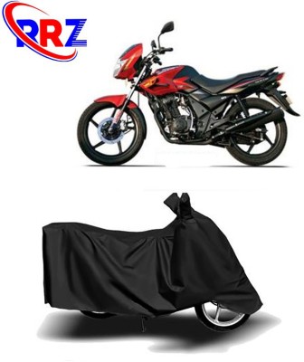 RRZ Waterproof Two Wheeler Cover for TVS(Flame 125, Black)