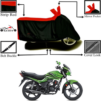 CoNNexXxionS Two Wheeler Cover for Hero(Passion Xpro, Red, Black)