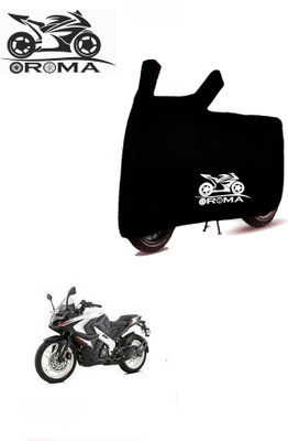 DeepShakshi AUTOMOTIVE Waterproof Two Wheeler Cover for Bajaj(Pulsar RS 200, Black)