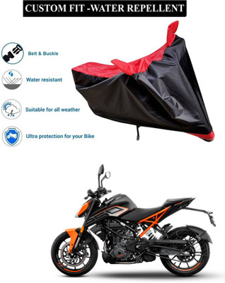 PAGORA Waterproof Two Wheeler Cover for KTM(250 Duke, Red)