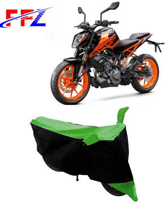 FFZ Two Wheeler Cover for KTM(Duke 200, Black, Green)