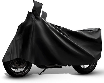 Autofy Two Wheeler Cover for Universal For Bike(Black)