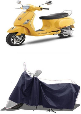RAAMKM Two Wheeler Cover for Hero, Honda, Bajaj, TVS, Yamaha(Electric NYX e5, White, Black)
