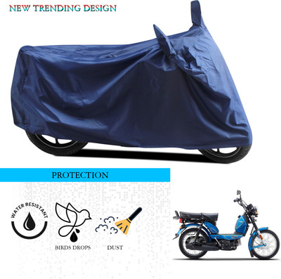 ANTHUB Waterproof Two Wheeler Cover for TVS(Heavy Duty, Blue)