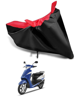 KEDIT Two Wheeler Cover for Indus(Yo Xplor, Red, Black)