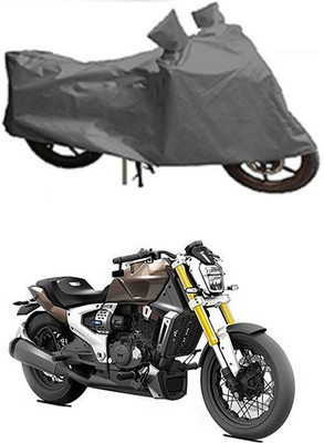 Furious3D Two Wheeler Cover for TVS(Zeppelin, Grey)