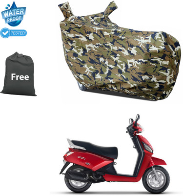 CODOKI Waterproof Two Wheeler Cover for Mahindra(Gusto 125 BS6, Yellow)