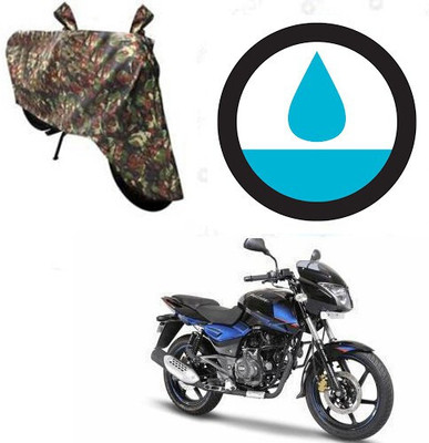 DeepShakshi AUTOMOTIVE Waterproof Two Wheeler Cover for Bajaj(Pulsar 150 DTS-i, Multicolor)