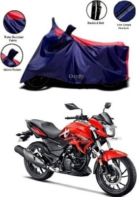 OXYFLY Waterproof Two Wheeler Cover for Hero(Xtreme 200R, Blue, Red)