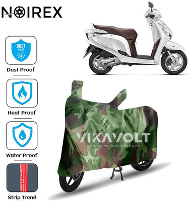 NOIREX Waterproof Two Wheeler Cover for Honda(Aviator, Green)